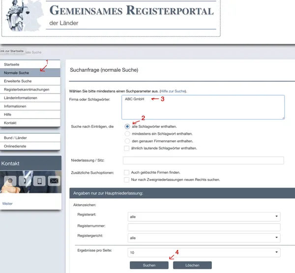 Rejestr Handlowy w Niemczech Rejestr Handlowy